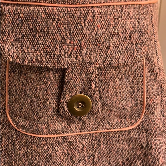 Satrinsha Paris Pink Tweed Mini Skirt - Size 4 (NWT) - Picture 5 of 8
